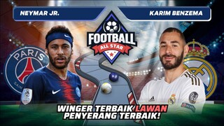 Karim Benzema vs Neymar Jr.: Siapa Lebih Pantas Meraih Ballond d'Or!? | Football Match 66 #short