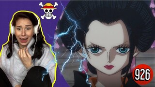 ROBIN'S JUTSU / BIG MOM...?! One Piece Episode 926 REACTION + REVIEW