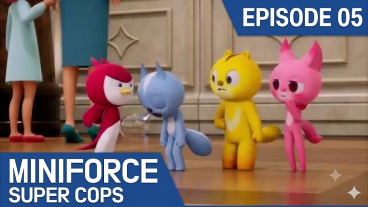 🚨 [English dub.] MiniForce Super Cops EP5 – The Mona Lisa Gets Stolen! 🚨