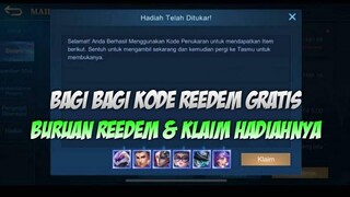 KODE REEDEM TERBARU MOBILE LEGENDS - BURUAN CLAIM SEBELUM LIMIT | MOBILELEGENDS BANG BANG