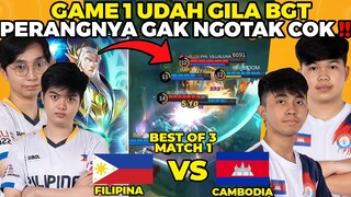 SUMPAH GAME 1 DH GILA BEGINI AJG ‼️ ESTES VENUS MENGGILA PERANGNYA GILA BGT - PH VS KAMBOJA GAME 1