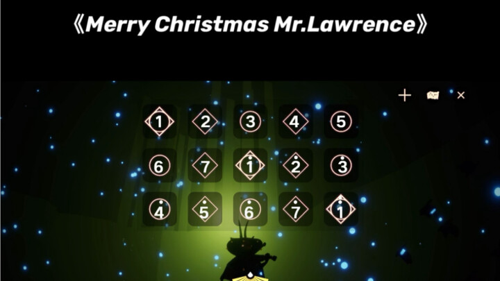 Sky: Children of the Light Piano Sheet Music: "Merry Christmas, Mr. Lawrence" — Violin Version. No w