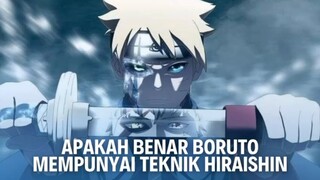 apakah benar Boruto mempunyai teknik hiraishin??