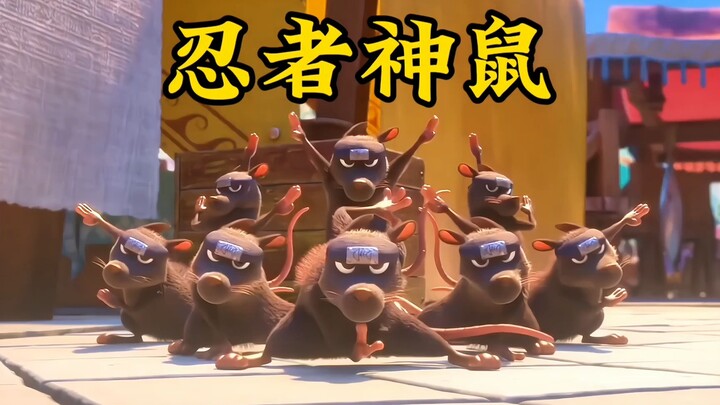 Chuột Ninja đến từ Bờ Tây không chỉ biết đánh nhịp mà còn đánh cắp nhiều nhẫn thuật trong bộ phim ho