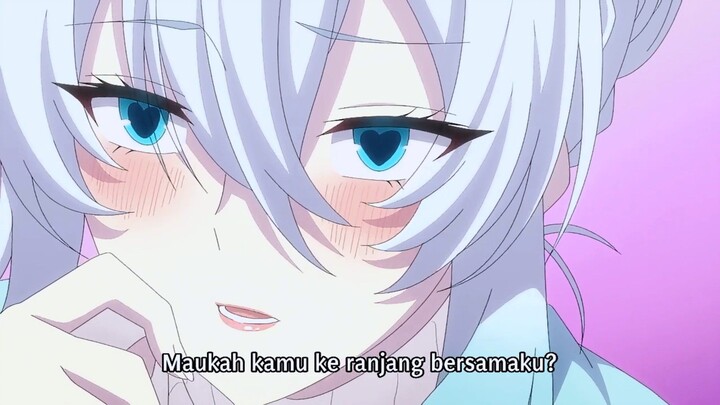 Hitozukiai ga Nigate na Miboujin no Yukionna-san to Noroi no Yubiwa episode 4 Sub Indo