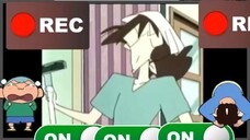 crayon shinchan bersih bersih besar