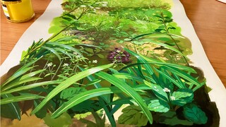 【Màu nước *c】 Hãy cùng nhau du hành trong hội họa!