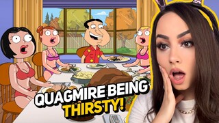 Family Guy Glenn Quagmire Funniest Moments Compilation - REACTION