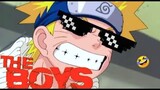 THE BOYS MEME | naruto thug life kakashi funny moment #kakashi #theboysmeme #viralvideo #trending