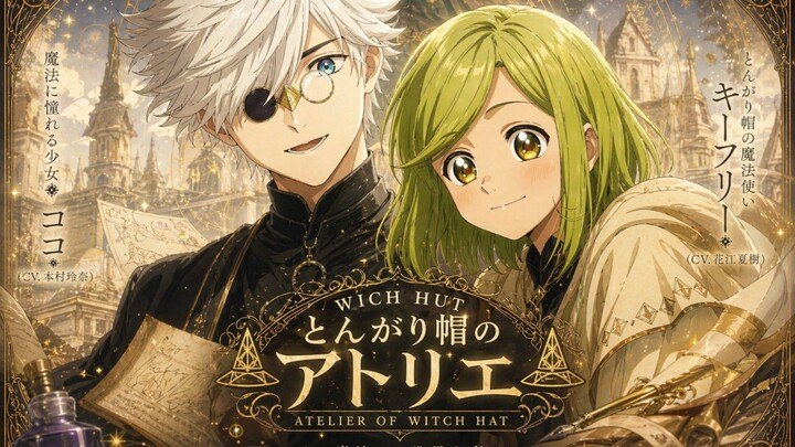 WICH HUT ATELIER Akhinya Rilis anime dengan grafis yang indah dan elegan🤩🤩