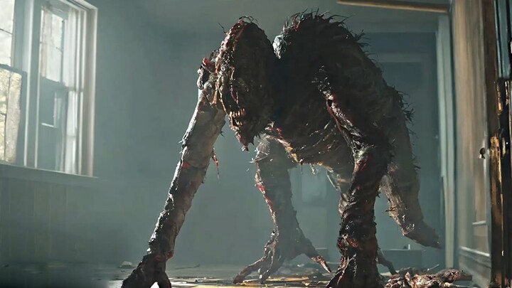 The most "abstract" monster in the film and television industry, with a huge mouth that bites 30 tim