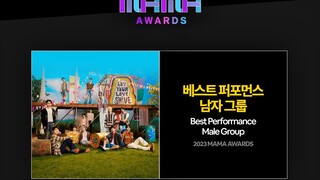 【سوكشو نص صيني】سيفنتين جائزة أفضل أداء رقص لفرق الفتيان في MAMA 2023