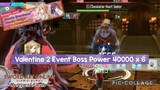 Sword Art Online Integral Factor: Valentine 2 Event Boss 40000 x 6