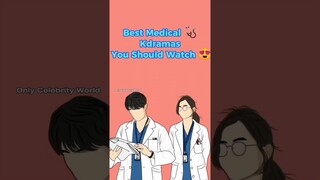 Best Medical Kdramas You Should Watch #kdrama #medical #shorts