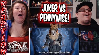 The Joker vs Pennywise. Epic Rap Battles Of History REACTION!! 🔥