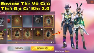 [Garena Free Fire]/Review Full Chi Tiết Thẻ Vô Cực Thời Đại Cơ Khí 2.0 Mới