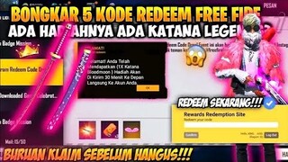 KODE REDEEM FREE FIRE TERBARU 13 JUNI 2023 HARI INI