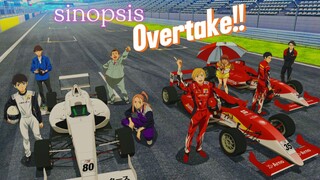 sinopsis anime overtake!! Dunia balapan Formula 4 (F4) di Jepang⁉️😵