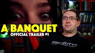 REACTION! A Banquet Trailer #1 - Shudder Horror Movie 2022 - Get SHUDDER for FREE
