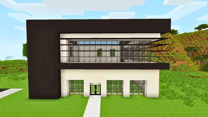 CASA MODERNA NO MINECRAFT