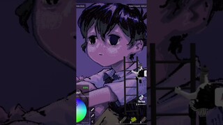 Omori drawn in Roblox Spraypaint