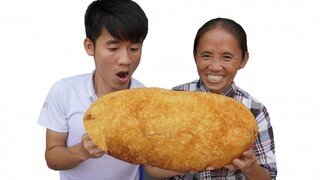 Bà Tân Vlog - Gà Không Lối Thoát Siêu To Khổng Lồ Siêu Ngon | Gà Bó Xôi