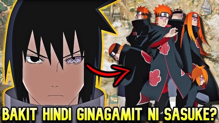 BAKIT HINDI GINAGAMIT NI SASUKE ANG LAHAT NG SIX PATHS PATHS RINNEGAN TECHNIQUES TULAD NI PAIN?