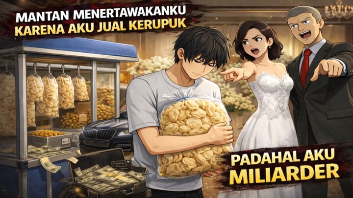 PERGI KE PERNIKAHAN MANTAN - DIHINA KARENA PENJUAL KERUPUK - DRAMA ANIMASI