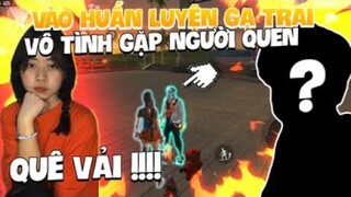 Free Fire: vào huấn luyện gạ trai gánh lên huyền thoại, vô tình gặp người quen/ thiệc là quê