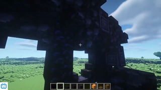 hướng dẫn cách xây cổng địa ngục hình thanh kiếm trong minecraft #game