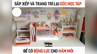 Decor lại góc học tập để đón những điều tốt đẹp nhất #decor
