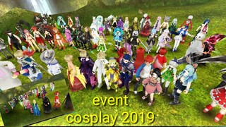 Toram online: event cosplay 2019