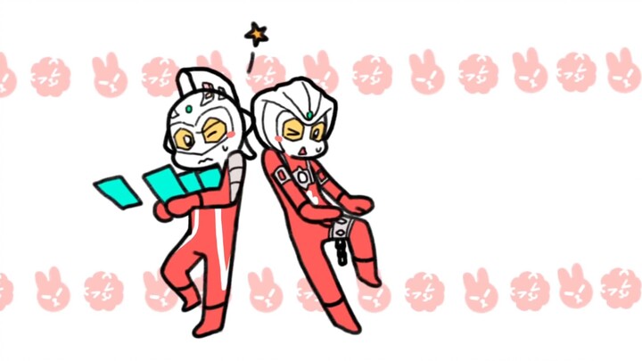 [Tulisan Tangan Ultraman] Dong dong keluarga Tujuh bergerak maju!