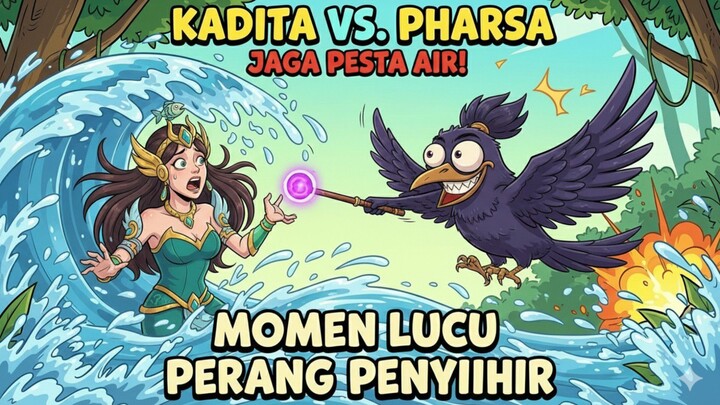 KADITA VS PHARSA BERANTEM JAMBAK RAMBUT?  🗿 SUB INDO
