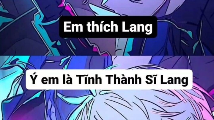 em thik Thành, ý em là Tĩnh Thành Sĩ Lang😍