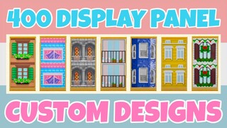 Best 400 Window Display Panel Custom Designs In Animal Crossing New Horizons (Balcony, Wall, More)