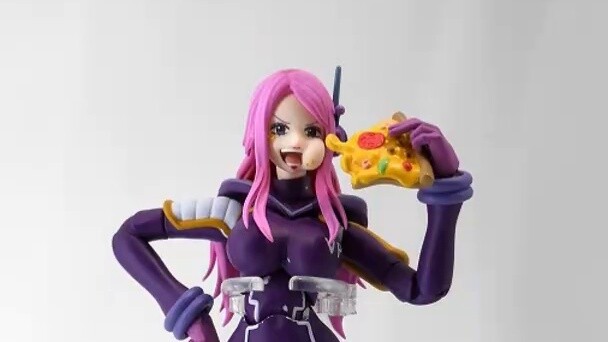 The double surprise of animation rerun + new model! One Piece SHF Bonnie Future Island Egghead Islan