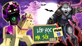 Minecraft Lớp Học Ma Sói (Phần 10) #5- KIẾM SĨ NGƯỜI ENDERMAN ANDY TRỞ LẠI 🐺 vs ⚔️