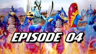 [Stop Motion Animation] New Ultra Galaxy Fight Tập 4 Heisei Chương 01 Ba anh hùng vĩ đại Heisei & Ba