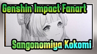Genshin Impact Fanart
Sangonomiya Kokomi
