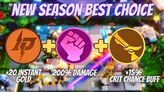 NEW SEASON PUSH FASTER | UNLIMITED STUN AND CRIT WRESTLER 3 STAR CLAUDE MLBB MAGIC CHESS META COMBO