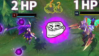 10 นาที "1 HP OUTPLAYS" ใน League of Legends