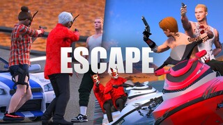 KEI BERTEMU KELUARGANYA UNTUK MELARIKAN DIRI - GTA 5 ROLEPLAY