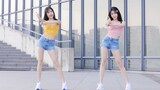 [Tarian] Anak kembar menari dengan lagu Korea|Thumbs Up|Momoland