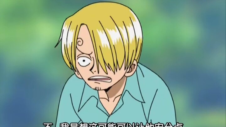 Adegan cerita orisinal ini agak merusak karakter Sanji.