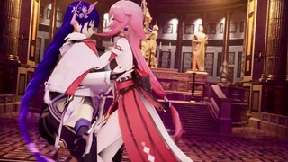 【原神】雷神和神子的危险派对❤~