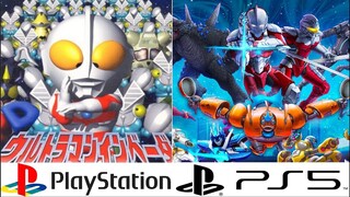 Evolution of Ultraman Games [1995-2020] (PS1-PS5)