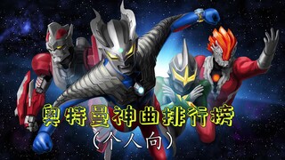 Bảng xếp hạng top 10 ca khúc hay nhất trong Ultraman (cá nhân)