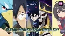 Sebenernya 5 Anime ini Isekai Bertema Game Apa Bukan sih?