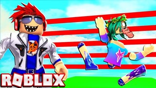 I TRICKED MY DAUGHTER INTO PLAYING A ROBLOX TROLL OBBY!